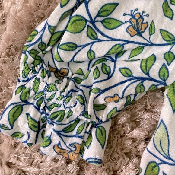 Anthropologie Bl^nk Stephanie Floral Top Size S - Picture 10 of 13